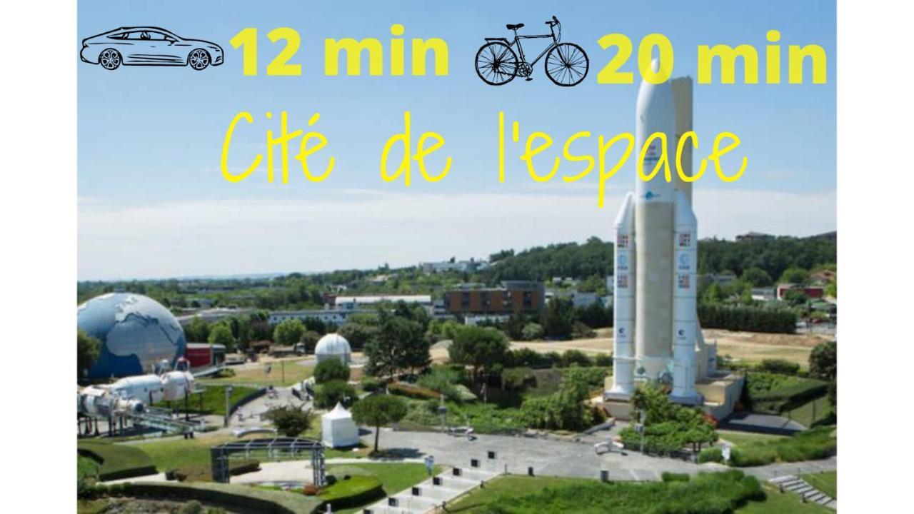 Les jardins de Rangueil, Parking, metro, centre Appartement Toulouse Buitenkant foto