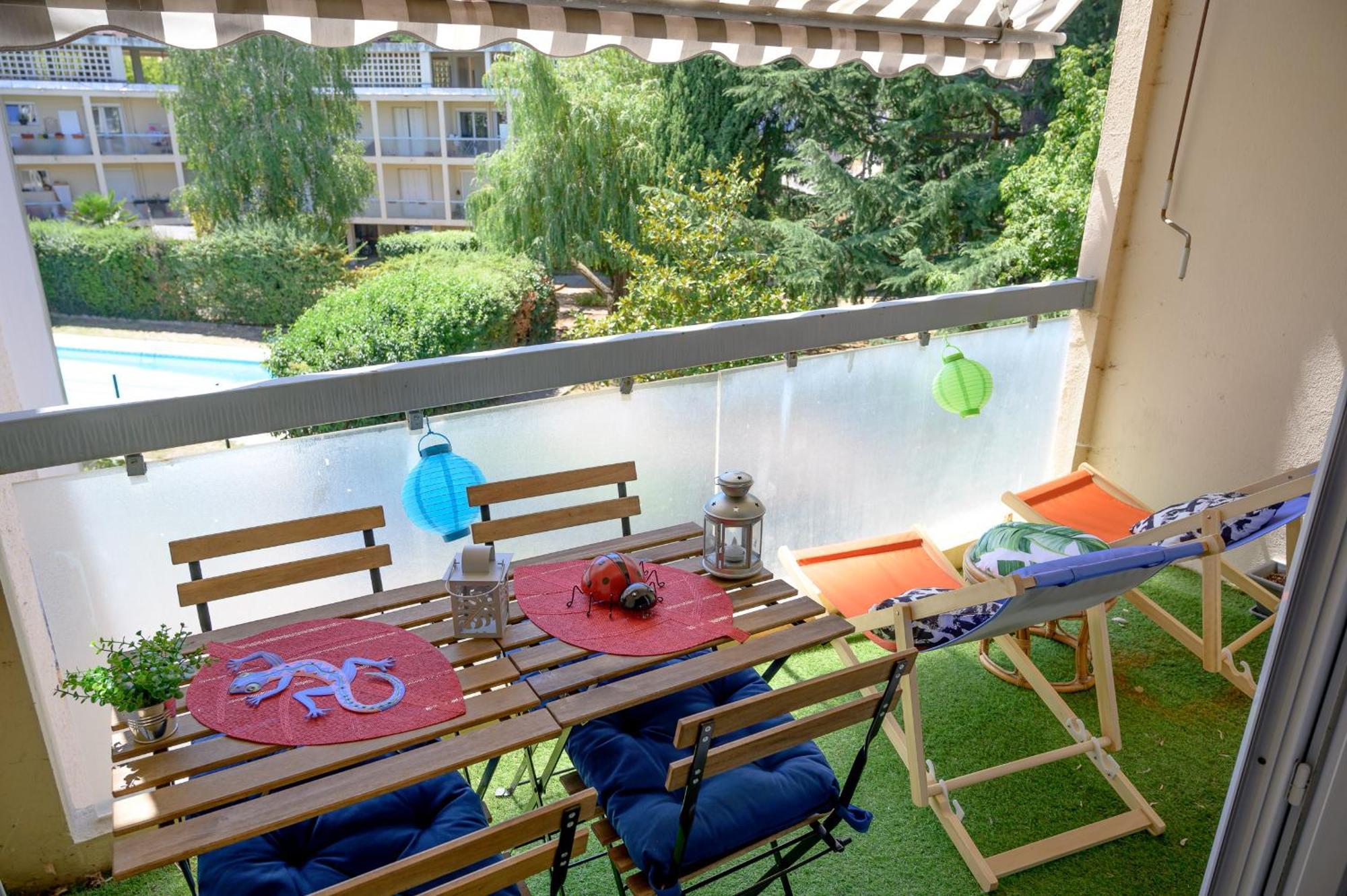Les jardins de Rangueil, Parking, metro, centre Appartement Toulouse Buitenkant foto
